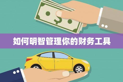 西屿如何明智管理你的财务工具