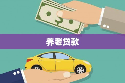西屿养老贷款