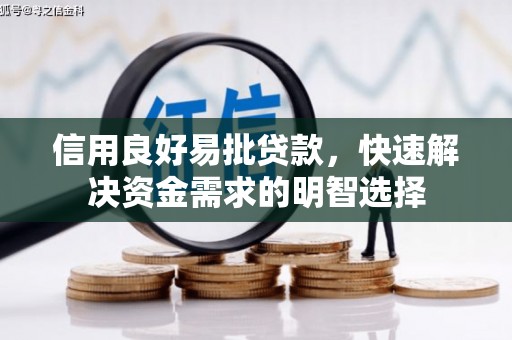 西屿信用良好易批贷款，快速解决资金需求的明智选择