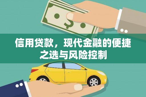 西屿信用贷款，现代金融的便捷之选与风险控制