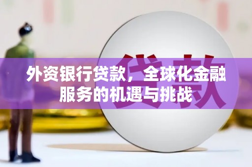西屿外资银行贷款，全球化金融服务的机遇与挑战