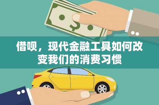 西屿借呗，现代金融工具如何改变我们的消费习惯