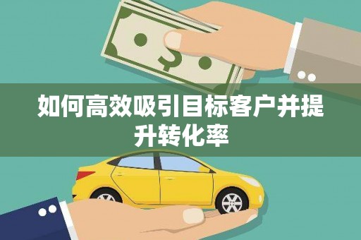 西屿如何高效吸引目标客户并提升转化率