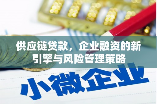 西屿供应链贷款，企业融资的新引擎与风险管理策略