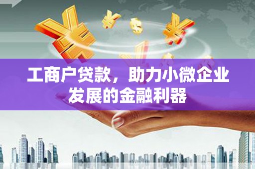 西屿工商户贷款，助力小微企业发展的金融利器