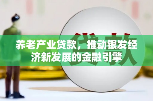西屿养老产业贷款，推动银发经济新发展的金融引擎