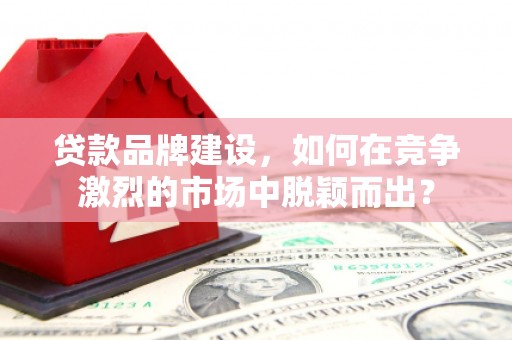 西屿贷款品牌建设，如何在竞争激烈的市场中脱颖而出？