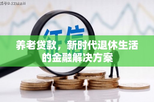 西屿养老贷款，新时代退休生活的金融解决方案