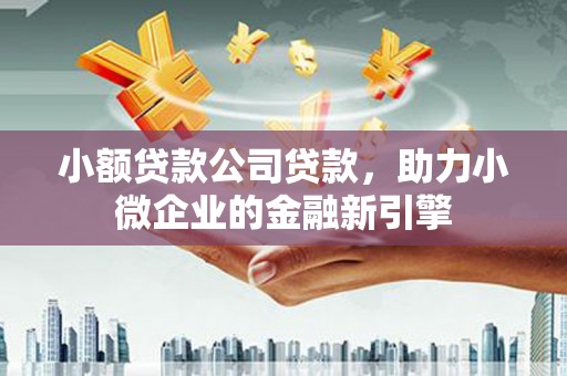 西屿小额贷款公司贷款，助力小微企业的金融新引擎