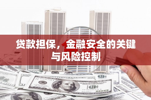 西屿贷款担保，金融安全的关键与风险控制