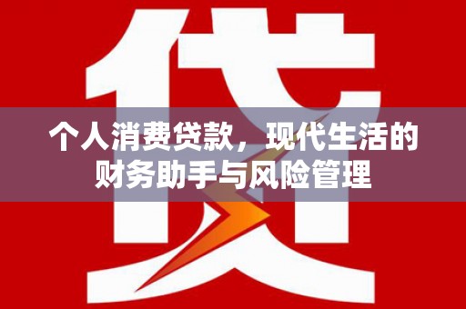 西屿个人消费贷款，现代生活的财务助手与风险管理