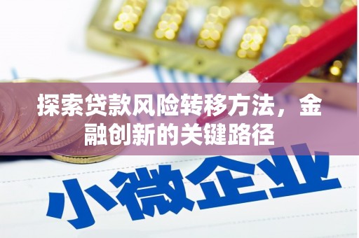 西屿探索贷款风险转移方法，金融创新的关键路径