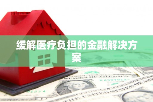 西屿缓解医疗负担的金融解决方案
