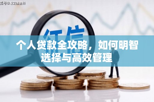 西屿个人贷款全攻略，如何明智选择与高效管理