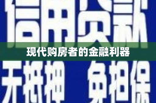 西屿现代购房者的金融利器